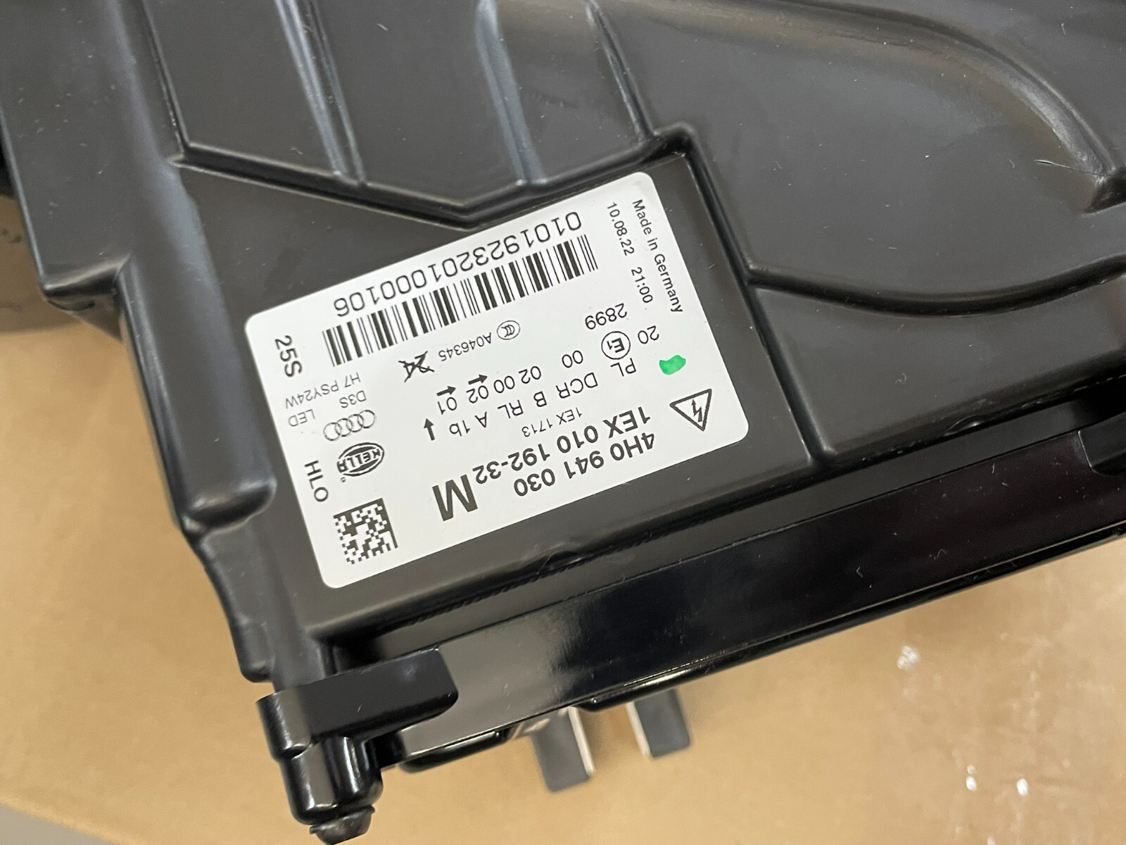 AUDI A8 D4 FRONTSCHEINWERFER BI-XENON RECHTS 4H0941030M = 4H0941030BM ORIG. NEU - Obrázek 4