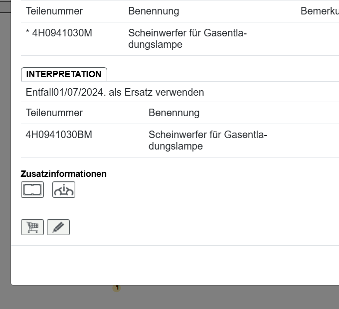 AUDI A8 D4 FRONTSCHEINWERFER BI-XENON RECHTS 4H0941030M = 4H0941030BM ORIG. NEU - Obrázek 7