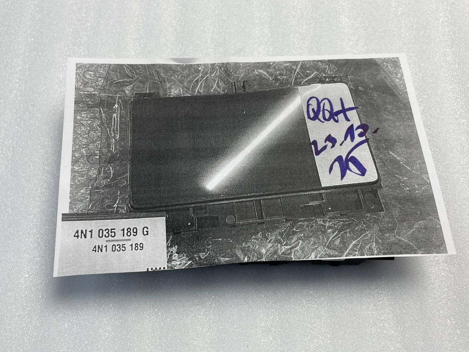 AUDI A8 D5 BEDIENEINHEIT MIT TOUCH SCREEN 4N1035189G ZENTRALE ANZEIGE ORIG. NEU! - Obrázek 14