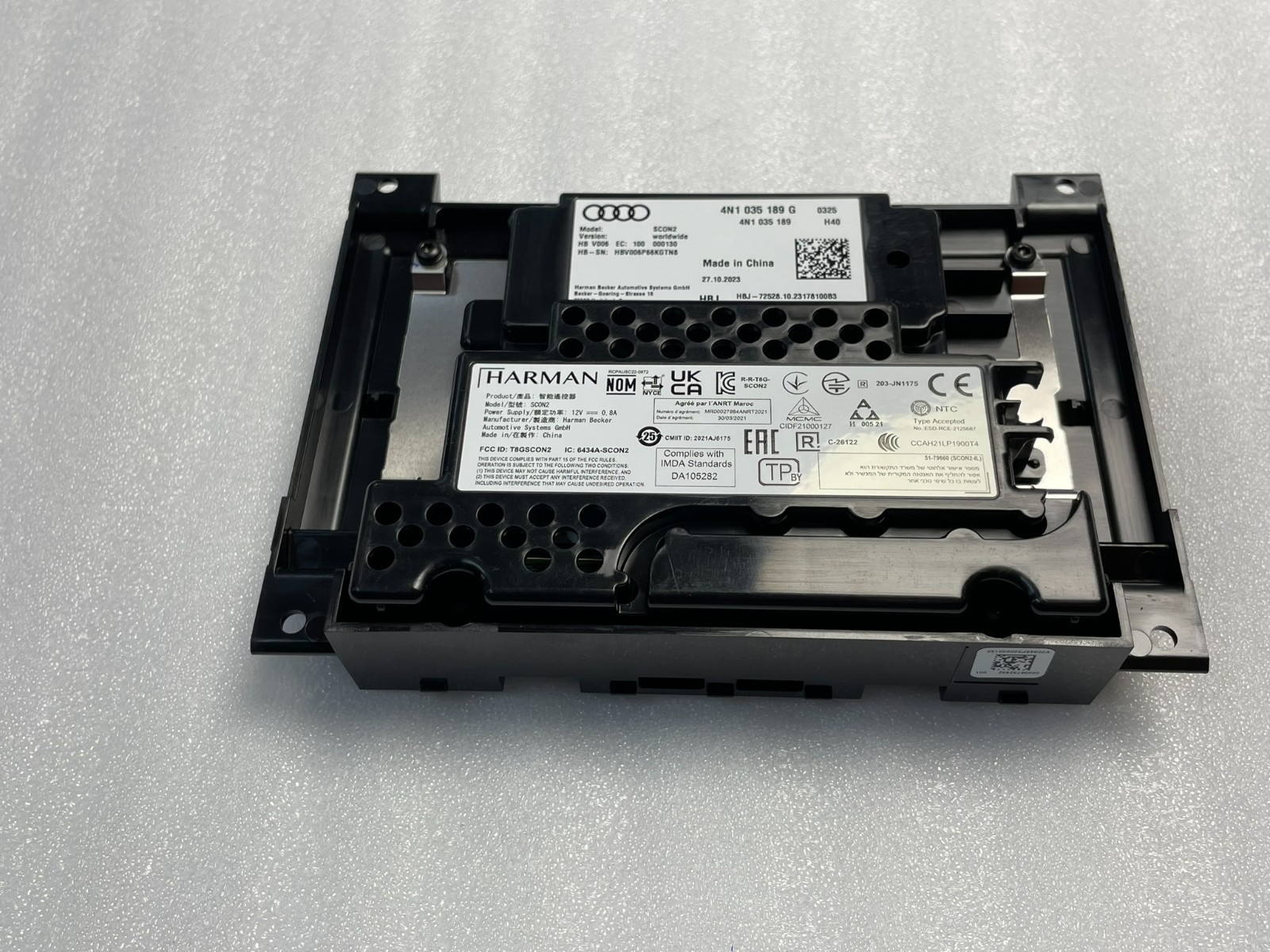 AUDI A8 D5 BEDIENEINHEIT MIT TOUCH SCREEN 4N1035189G ZENTRALE ANZEIGE ORIG. NEU! - Obrázek 7