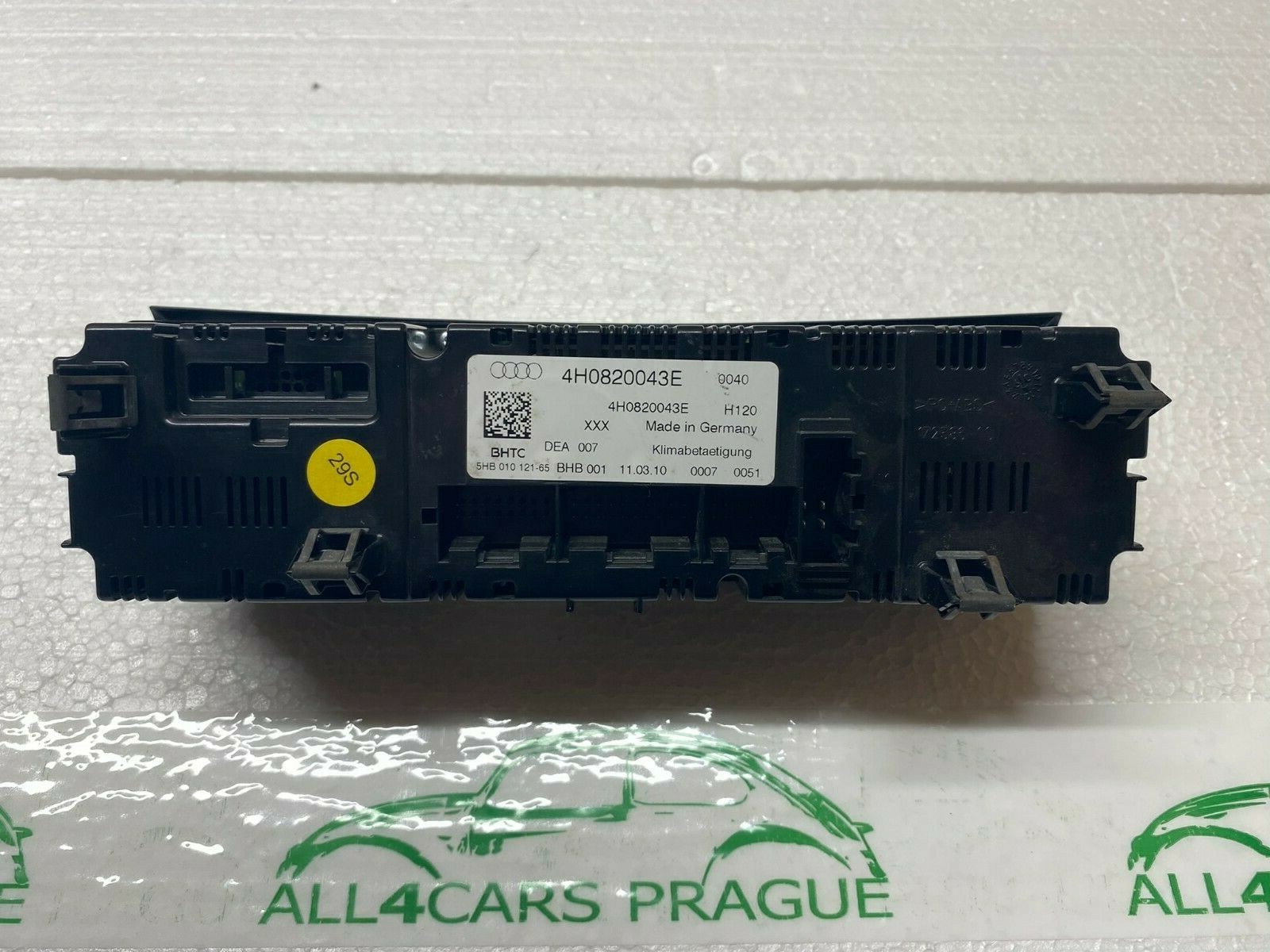 AUDI A8 KLIMABEDIENTEIL KLIMA BEDIENTEIL SITZHEIZUNG BELÜFTUNG 4H0820043E ORIG - Obrázek 7