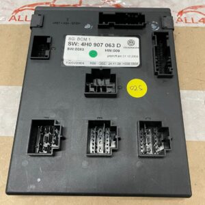 AUDI A8 VW TOUAREG 7P BCM STEUERGERÄT BORDNETZ STEUERGERÄT 4H0907063D Fast Neu..