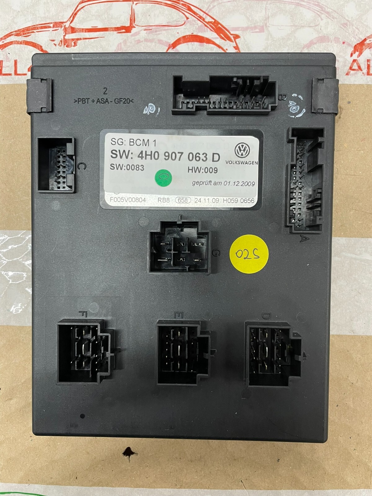 AUDI A8 VW TOUAREG 7P BCM STEUERGERÄT BORDNETZ STEUERGERÄT 4H0907063D Fast Neu.. - Obrázek 10