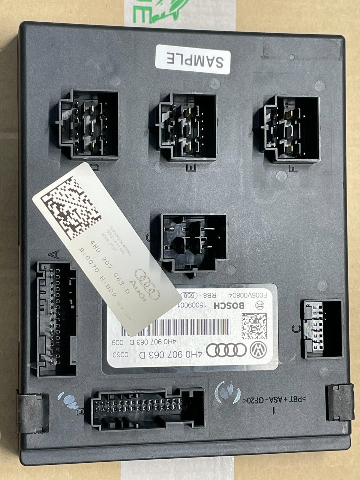 AUDI A8 VW TOUAREG 7P BCM STEUERGERÄT BORDNETZ STEUERGERÄT 4H0907063D Fast Neu.. - Obrázek 11