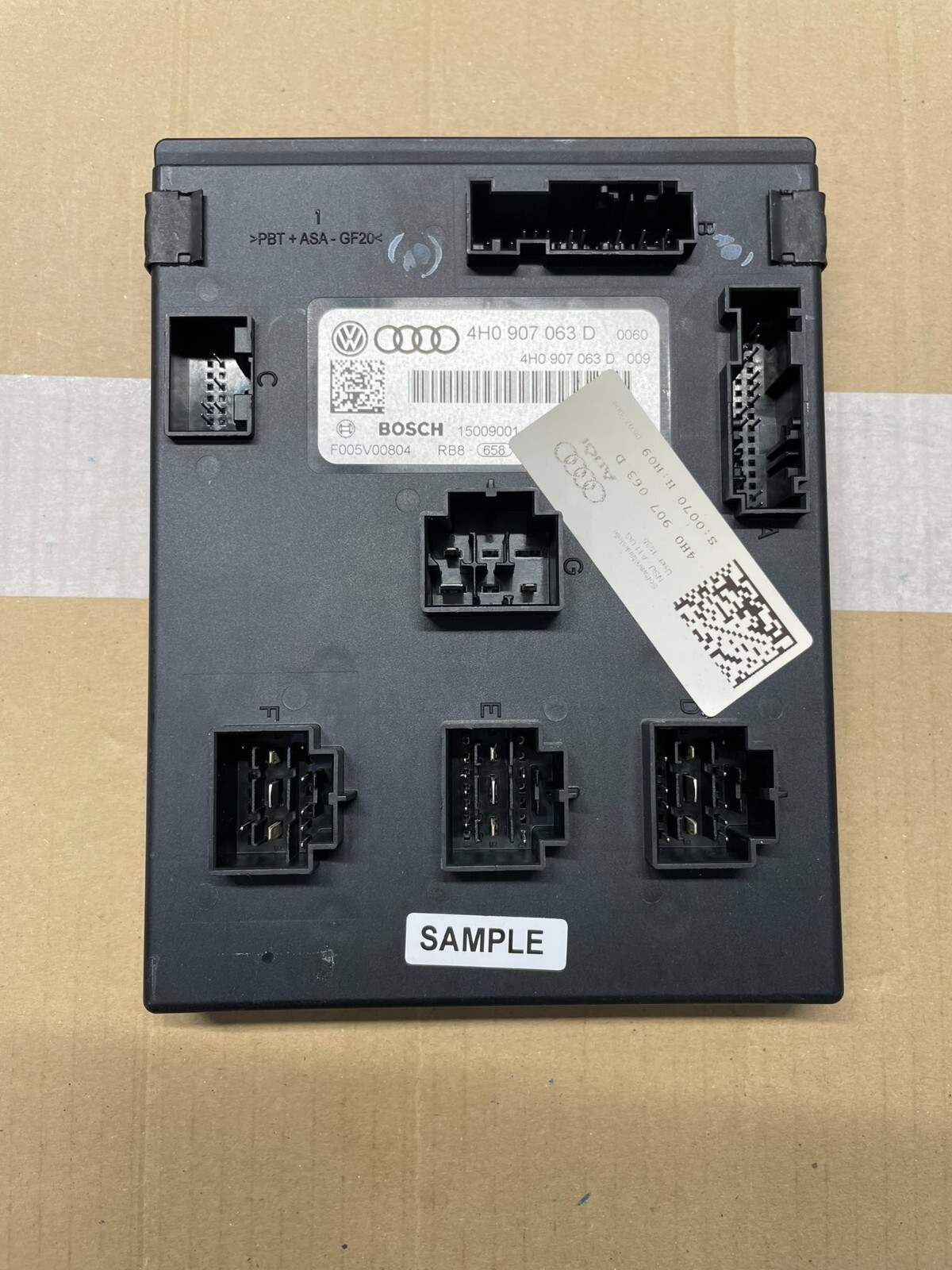 AUDI A8 VW TOUAREG 7P BCM STEUERGERÄT BORDNETZ STEUERGERÄT 4H0907063D Fast Neu.. - Obrázek 8