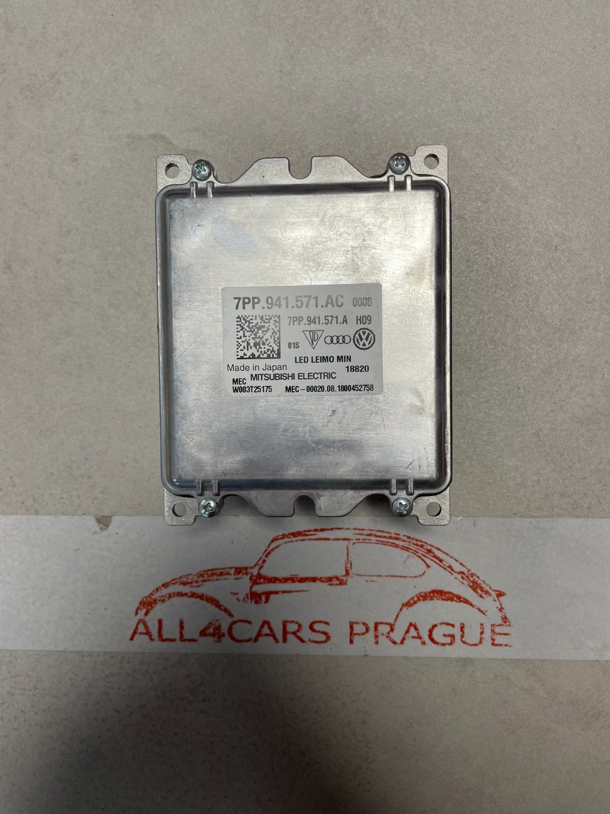 AUDI A8/S8 LED SCHEINWERFER STEUERGERÄT 7PP941571AC ORIGINAL NEU!!!! - Obrázek 4