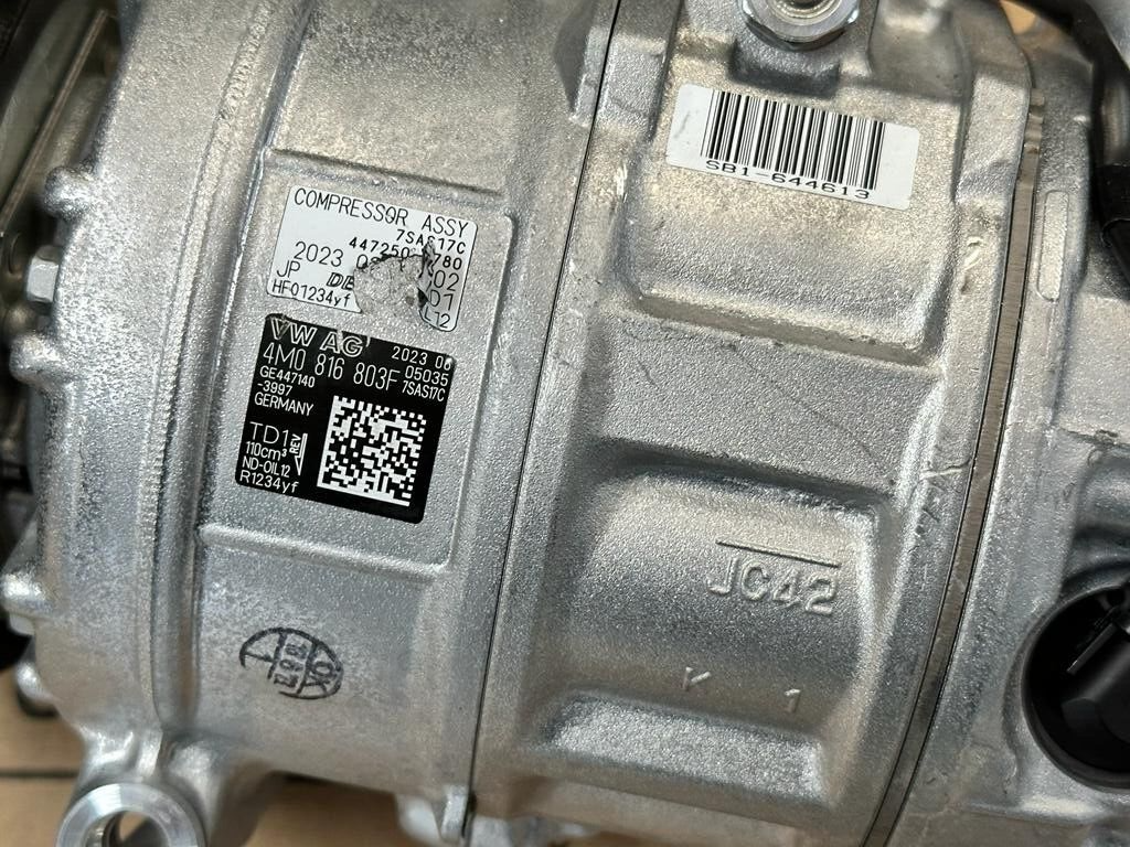 AUDI AC KLIMAKOMPRESSOR AUDI Q7, Q8 4M AC KLIMAKOMPRESSOR 4M0816803F ORIG. NEU! - Obrázek 16
