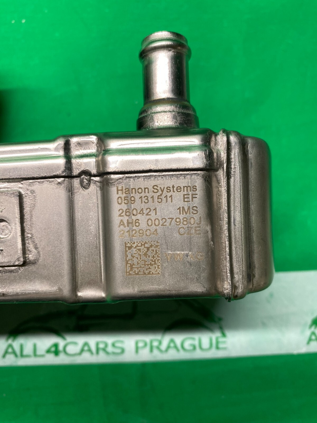 AUDI AGR VENTIL + ABGASRÜCKFÜHRUNGSVENTIL 059131501AL EGR ABGASKÜHLER ORIG.NEU - Obrázek 13
