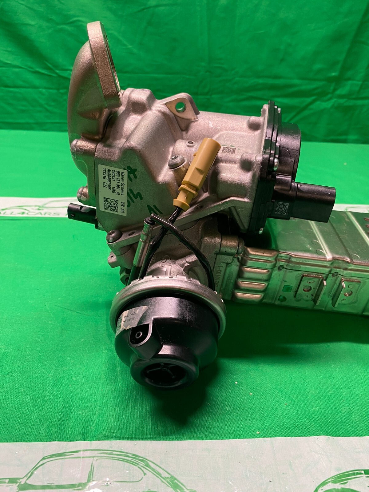 AUDI AGR VENTIL + ABGASRÜCKFÜHRUNGSVENTIL 059131501AL EGR ABGASKÜHLER ORIG.NEU - Obrázek 4