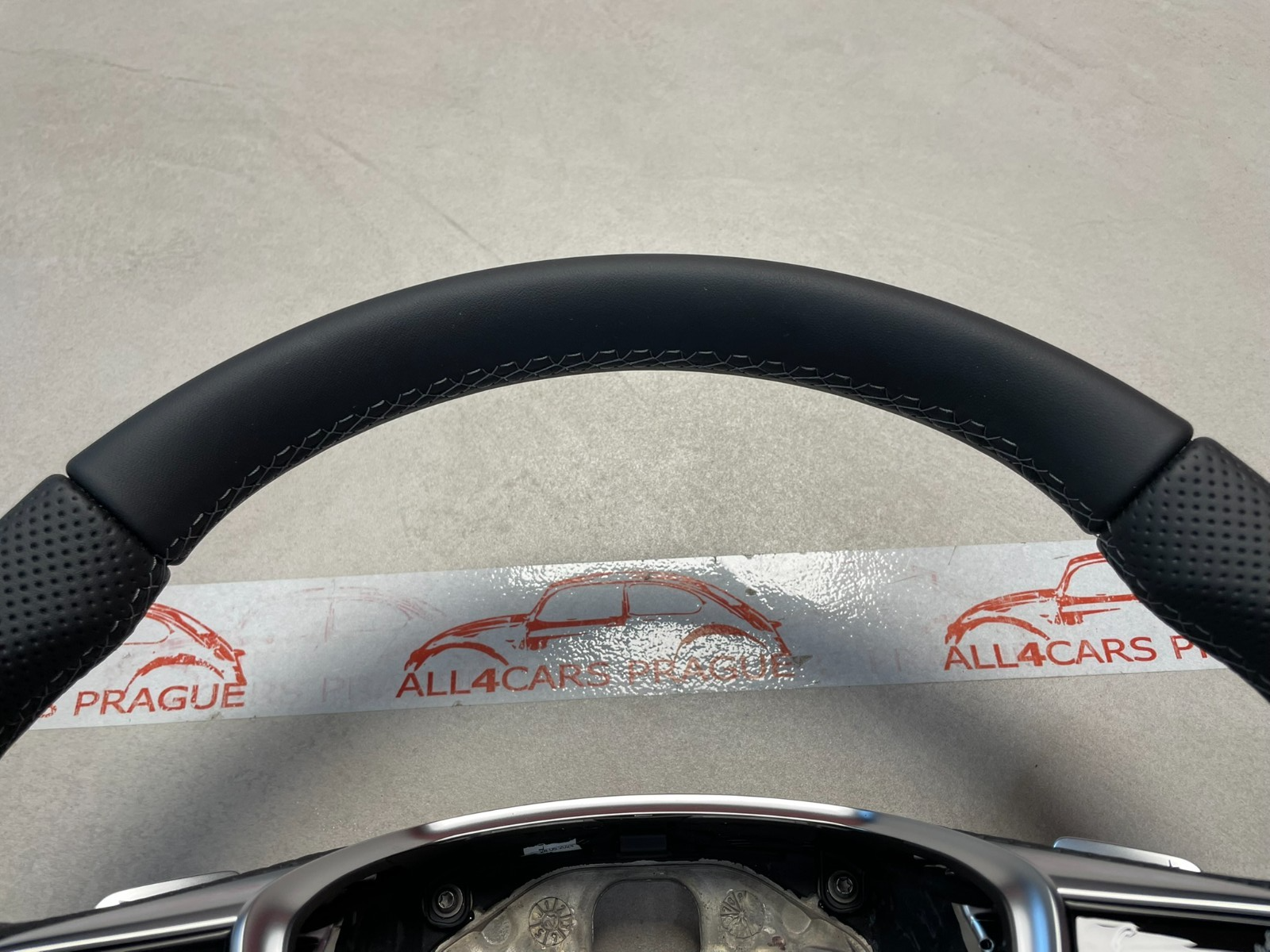 AUDI E-TRON AUDI SPORT LENKRAD S LEDER GELOCHT ABGEFLACHT 4K0419091BE ORIG.NEU - Obrázek 14