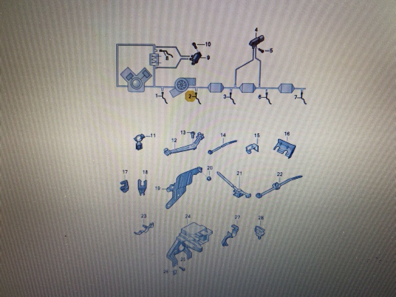 AUDI Lambdasonde 3.0 TDI 4M0 906 262 E, 4M0 906 262 K ORIGINAL AUDI TEIL NEU!!! - Obrázek 7