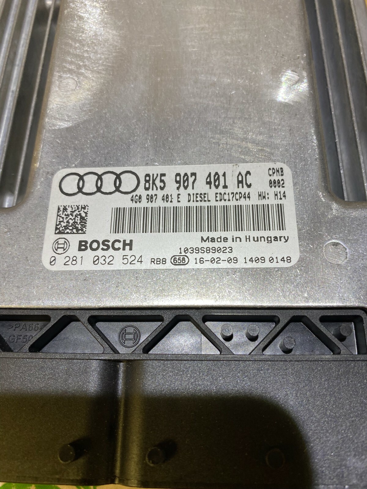 AUDI Q5 2013>>2017 MOTOR STEUERGERÄT 8K5907401AC /8K5 907 401 AC ORIGINAL NEU!!! - Obrázek 4