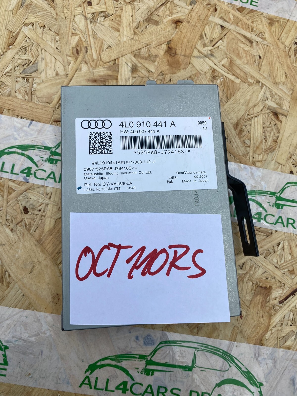 AUDI Q7 4L STEUERGERÄT KAMERA RÜCKFAHRKAMERA 4L0910441A KAMERA STEUERGERÄT - Obrázek 10