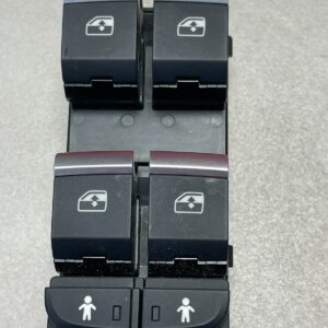 AUDI Q7 Q5 A5 A4 RS4 FENSTERHEBER SCHALTER MIT KINDERSCHLOSS 4M0959851B FAST NEU