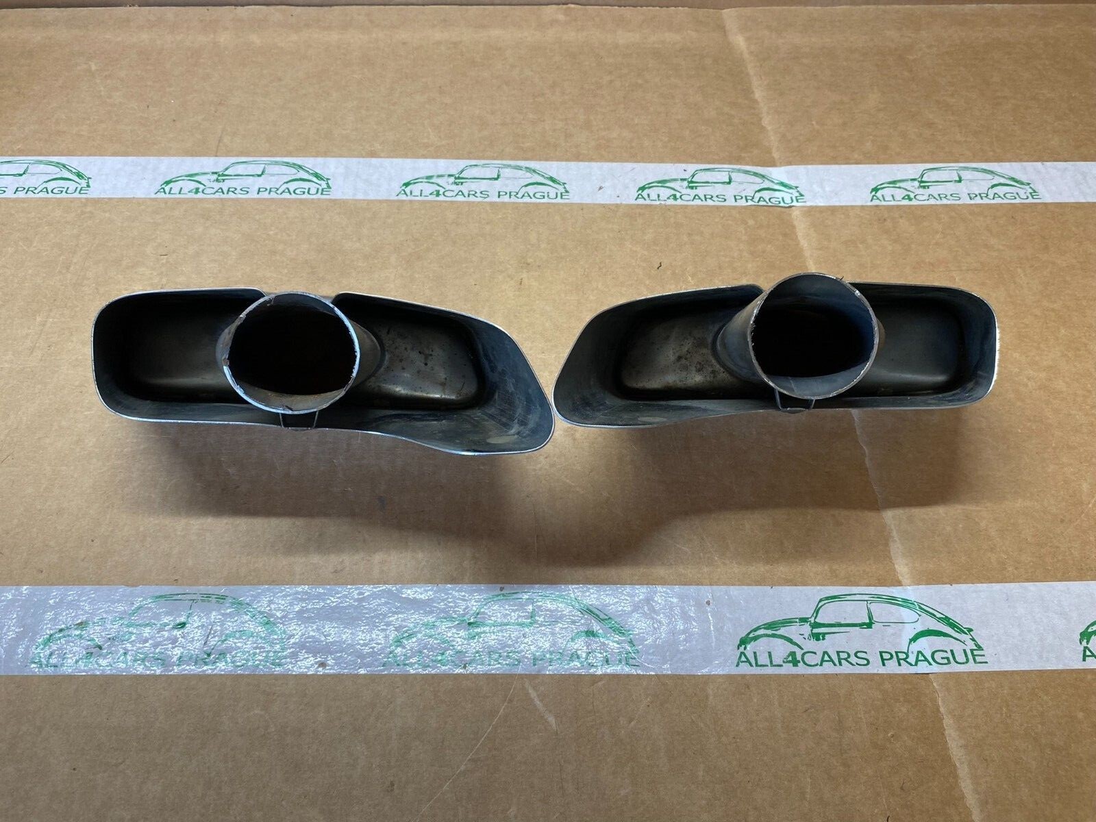 AUDI Q7 S-LINE 4M BLENDEN ABGASROHR AUSPUFFBLENDEN 4M0253681J 4M0253682J ORGINAL - Obrázek 10