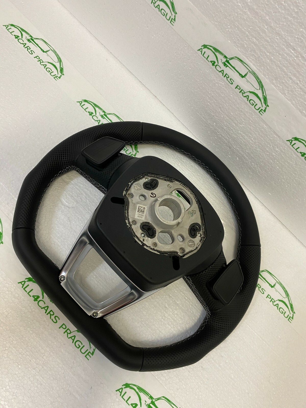 AUDI Q7,Q8 4M S SPORT STEERING WHEEL FLAT BOTTOM PADDLES 4M8419091AC QQT - Obrázek 8