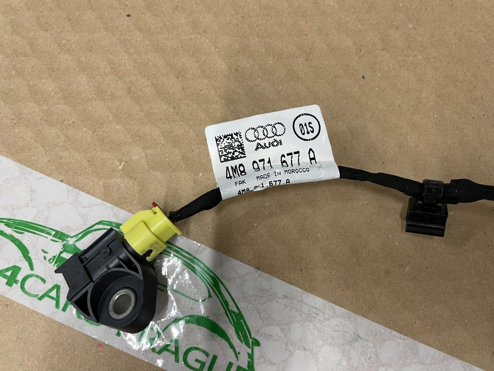 AUDI Q8/RSQ8 CRASHSENSOR AIRBAG 4N0959651D+KABEL FÜR STOSSSTANGE VORN 4M8971677A - Obrázek 12