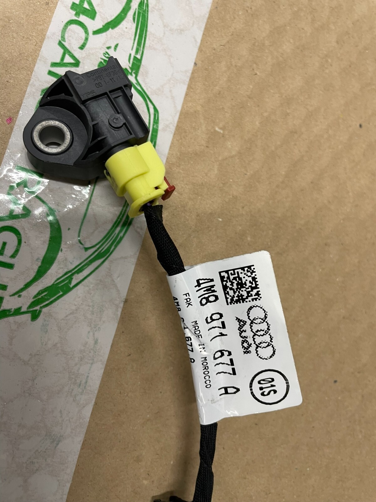 AUDI Q8/RSQ8 CRASHSENSOR AIRBAG 4N0959651D+KABEL FÜR STOSSSTANGE VORN 4M8971677A - Obrázek 14