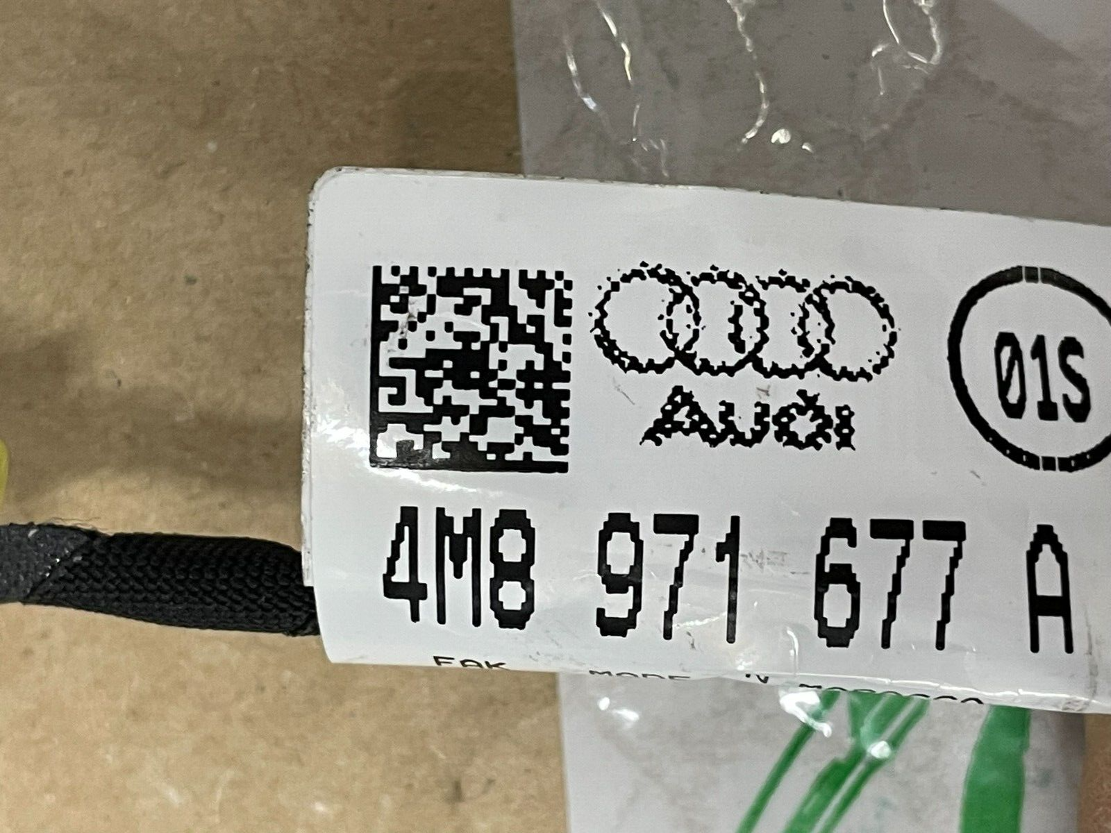 AUDI Q8/RSQ8 CRASHSENSOR AIRBAG 4N0959651D+KABEL FÜR STOSSSTANGE VORN 4M8971677A - Obrázek 17