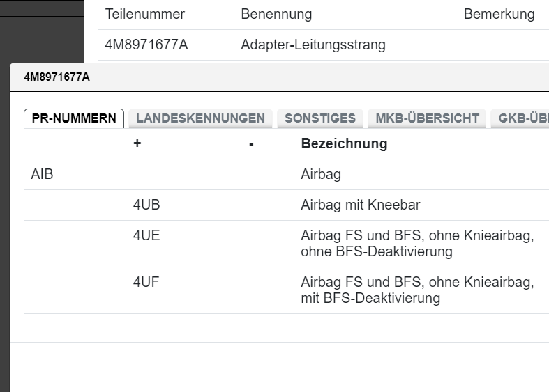 AUDI Q8/RSQ8 CRASHSENSOR AIRBAG 4N0959651D+KABEL FÜR STOSSSTANGE VORN 4M8971677A - Obrázek 7