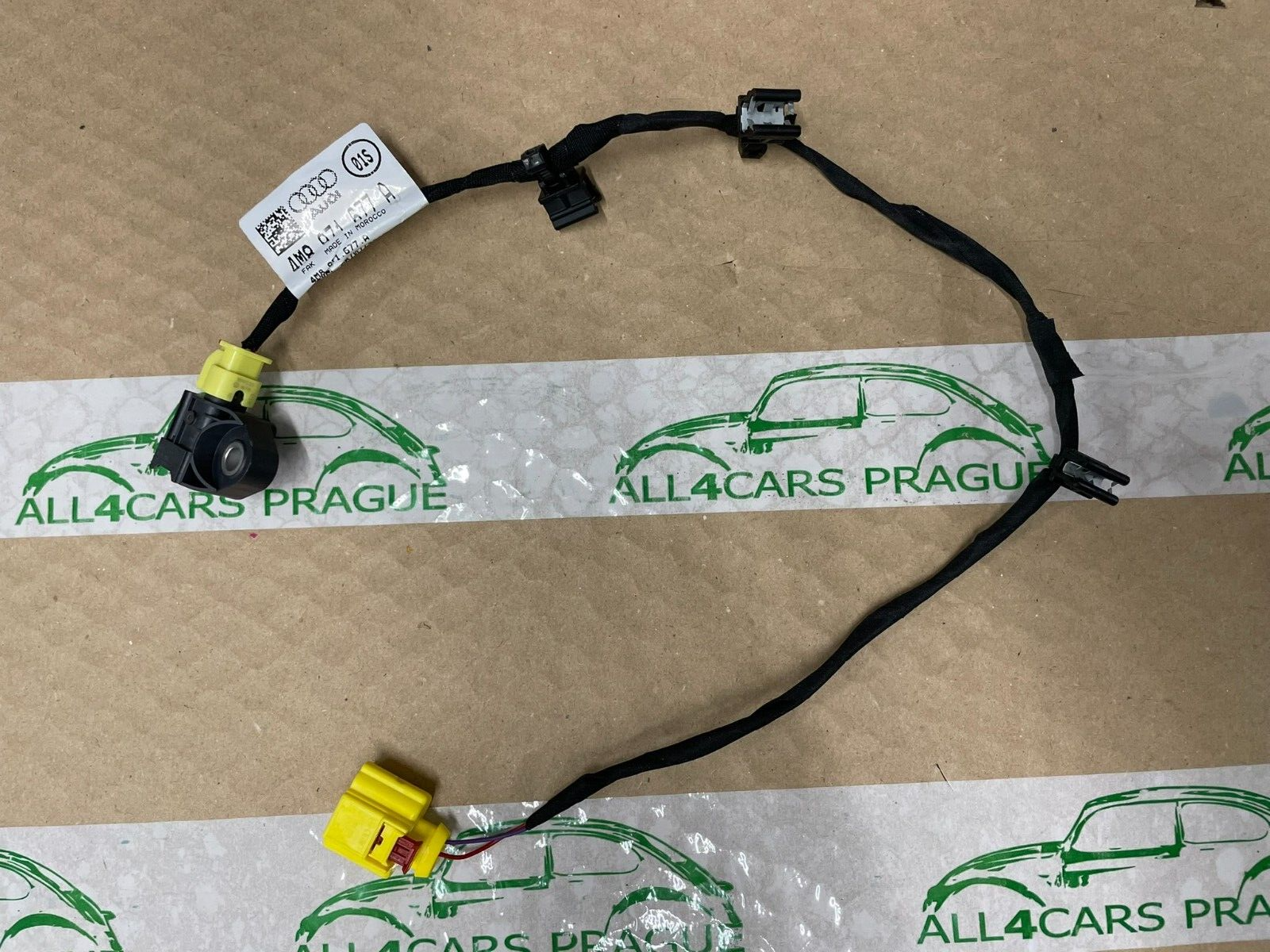 AUDI Q8/RSQ8 CRASHSENSOR AIRBAG 4N0959651D+KABEL FÜR STOSSSTANGE VORN 4M8971677A - Obrázek 9