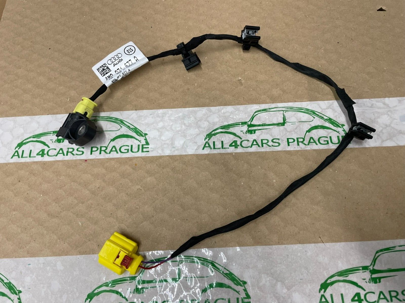AUDI Q8/RSQ8 CRASHSENSOR AIRBAG 4N0959651D+KABEL FÜR STOSSSTANGE VORN 4M8971677A