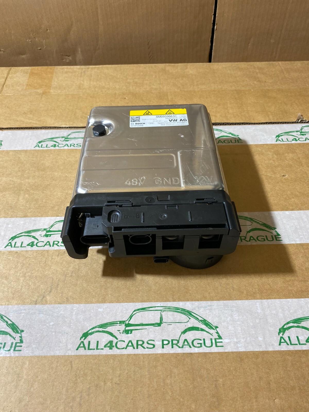 AUDI SPANNUNGSWANDLER WANDLER 48V 4M0959663C POWER VOLTAGE INVERTER CONVERTER - Obrázek 3