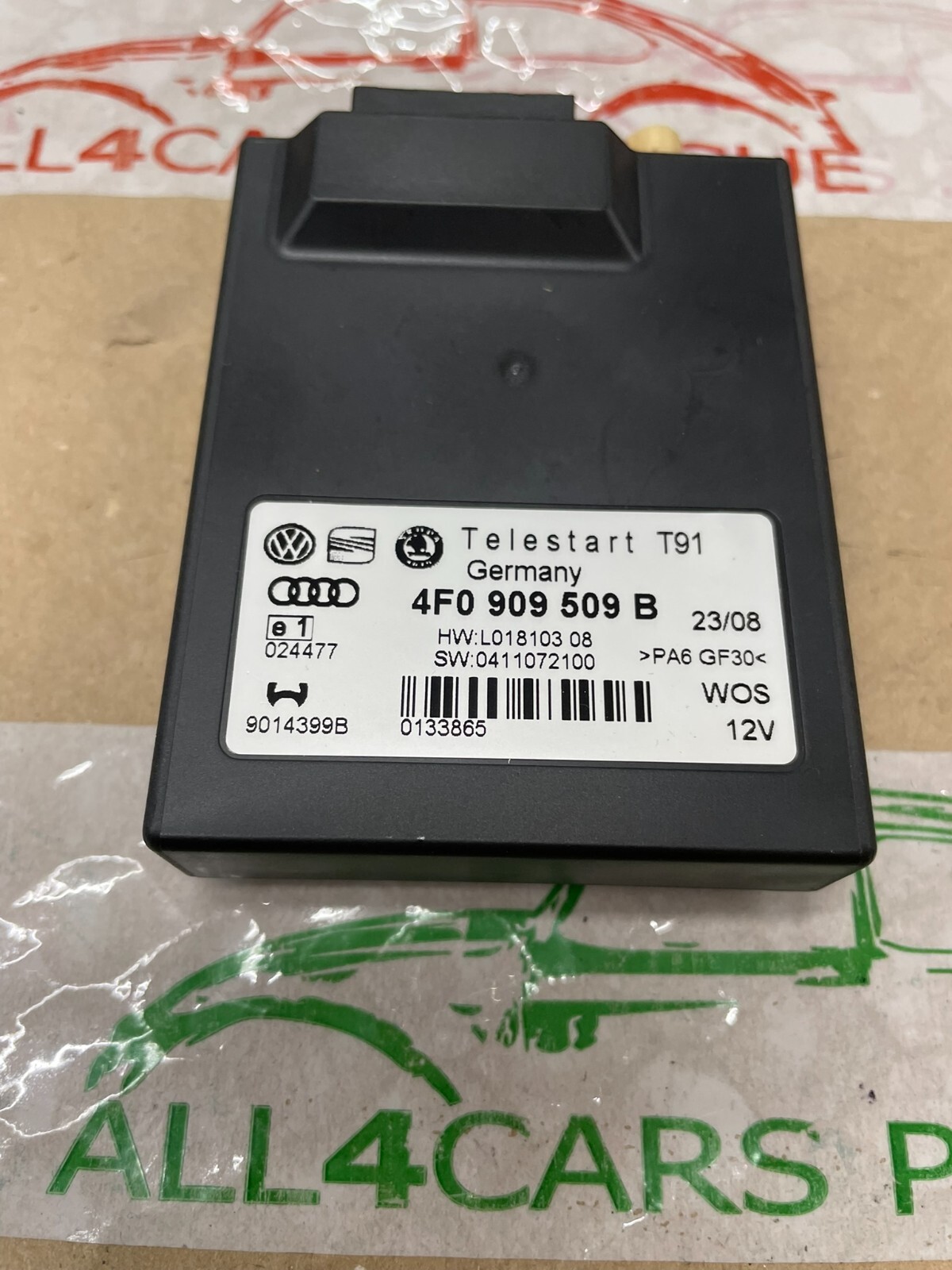 AUDI STANDHEIZUNG WEBASTO STEUERGERÄT 4F0909509B = 7N0963513A=7N0963513B Fast Ne