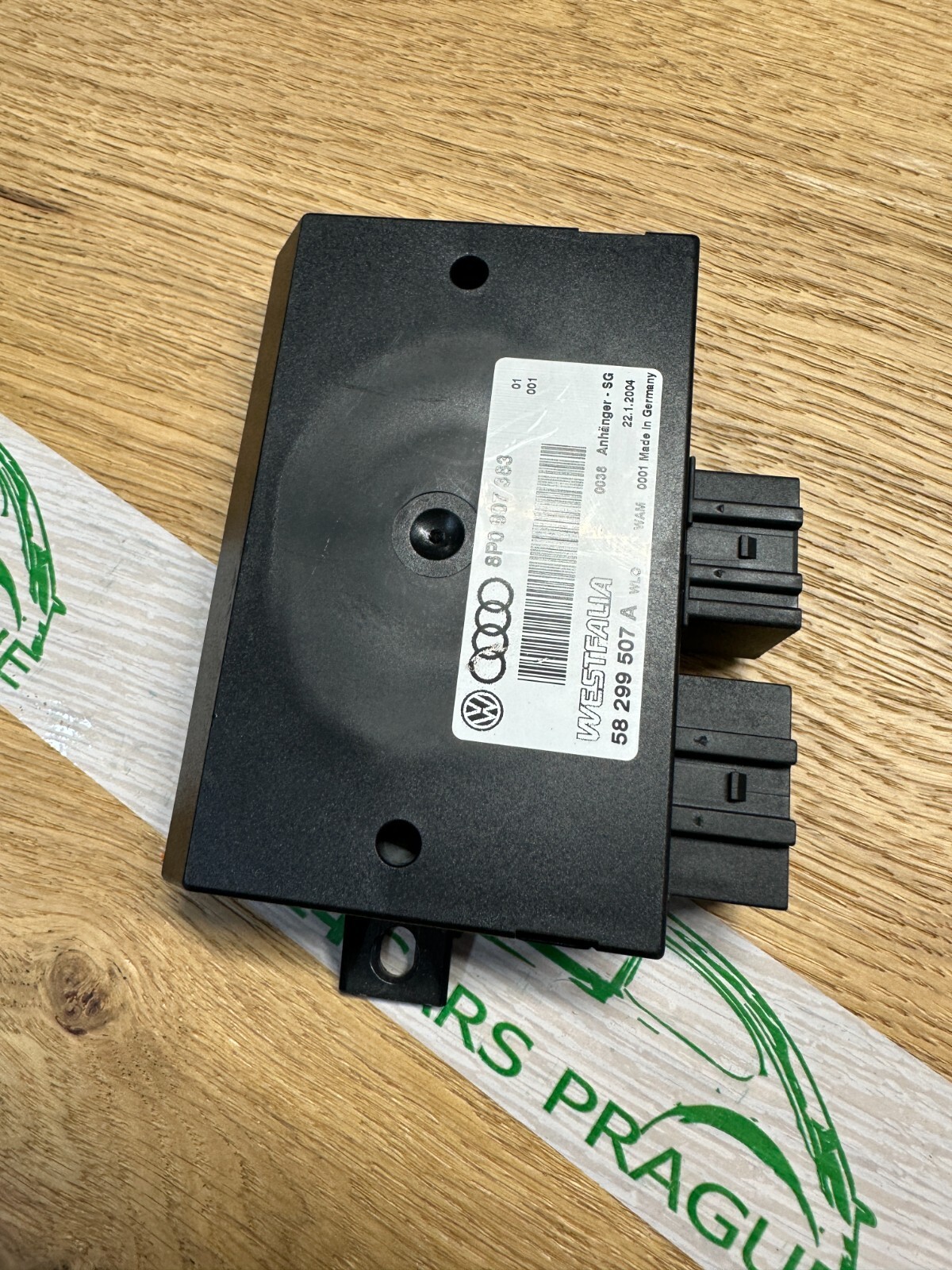 AUDI STEUERGERÄT ANHÄNGERKUPPLUNG 8P0907383 TOWING DEVICE UNIT-DEMONT TEST CAR - Obrázek 8