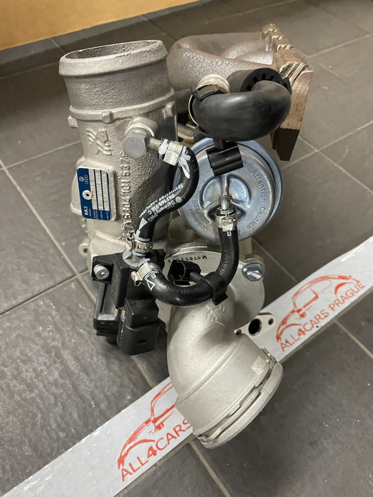 AUDI VW ŠKODA SEAT 1.8 TFSI ABGAS TURBOLADER 06J145701L = 06J145702C FAST NEU - Obrázek 3