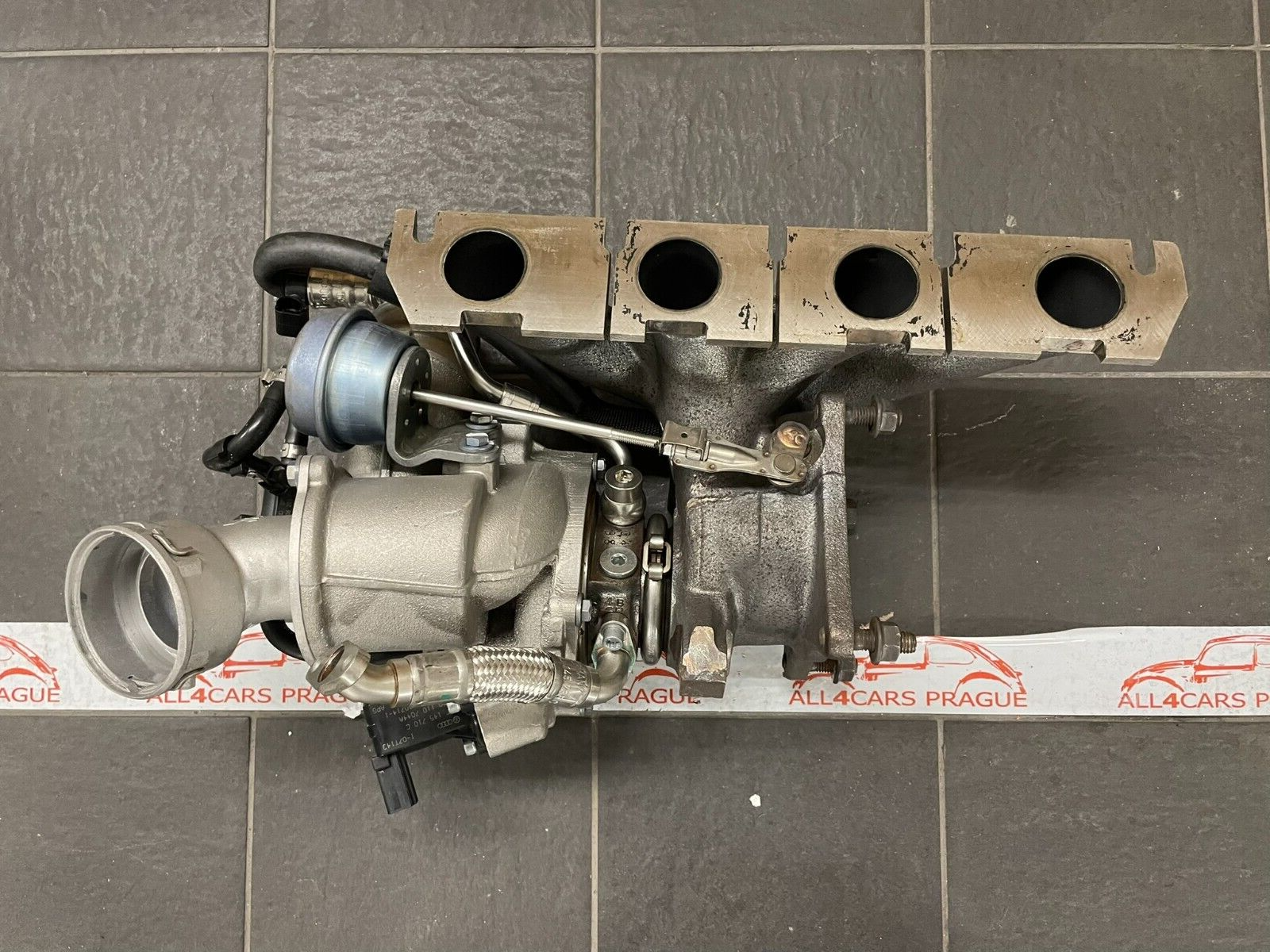 AUDI VW ŠKODA SEAT 1.8 TFSI ABGAS TURBOLADER 06J145701L = 06J145702C FAST NEU - Obrázek 4