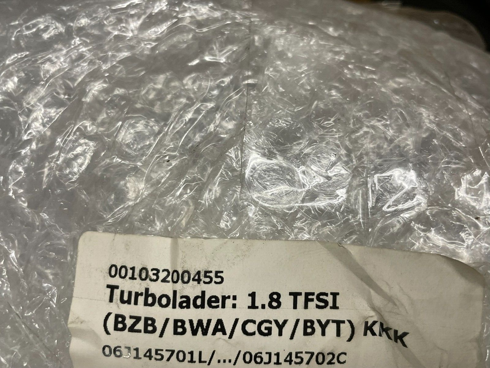 AUDI VW ŠKODA SEAT 1.8 TFSI ABGAS TURBOLADER 06J145701L = 06J145702C FAST NEU - Obrázek 7