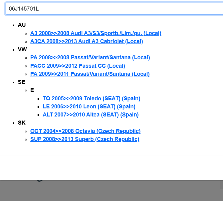AUDI VW ŠKODA SEAT 1.8 TFSI ABGAS TURBOLADER 06J145701L = 06J145702C FAST NEU - Obrázek 9