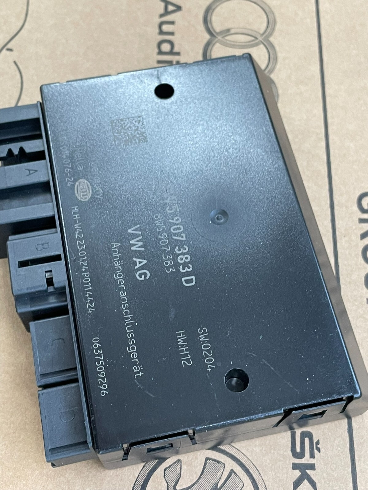 AUDI VW STEUERGERÄT FÜR ANHÄNGERERKENNUNG 8W5907383D ORIG.NEU!!! - Obrázek 5