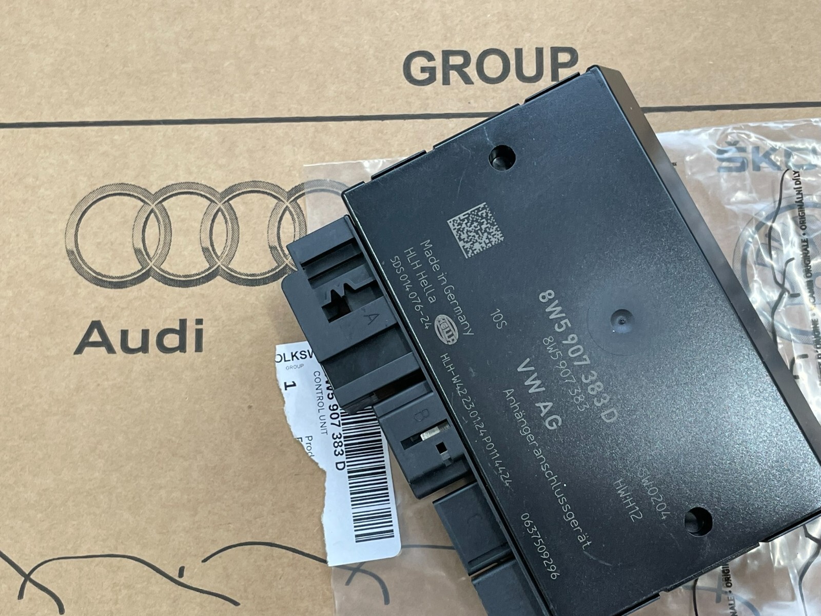 AUDI VW STEUERGERÄT FÜR ANHÄNGERERKENNUNG 8W5907383D ORIG.NEU!!! - Obrázek 10