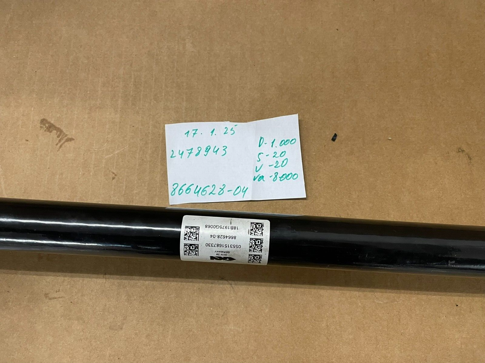 BMW 5 G30 G31 ABTRIEBSWELLE HINTEN RECHTS 8664628 - 8664628-04 Fast Neu Test Car - Obrázek 13