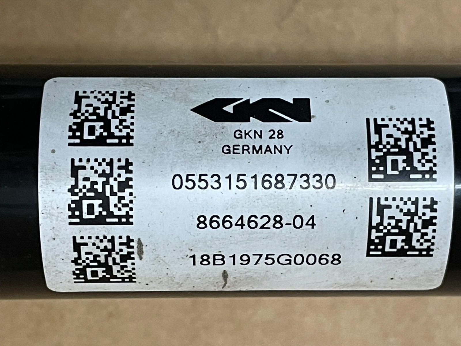 BMW 5 G30 G31 ABTRIEBSWELLE HINTEN RECHTS 8664628 - 8664628-04 Fast Neu Test Car - Obrázek 3