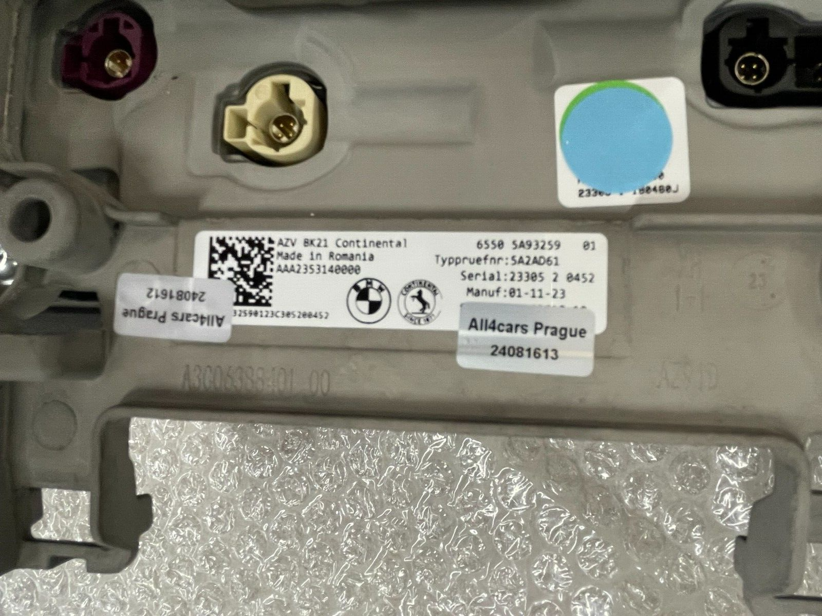 BMW 5 SERIES G60 TACHO CLUSTER LCD SCREEN 65505A93259 - 6550 5A93259 01 ORIG NEU - Obrázek 3