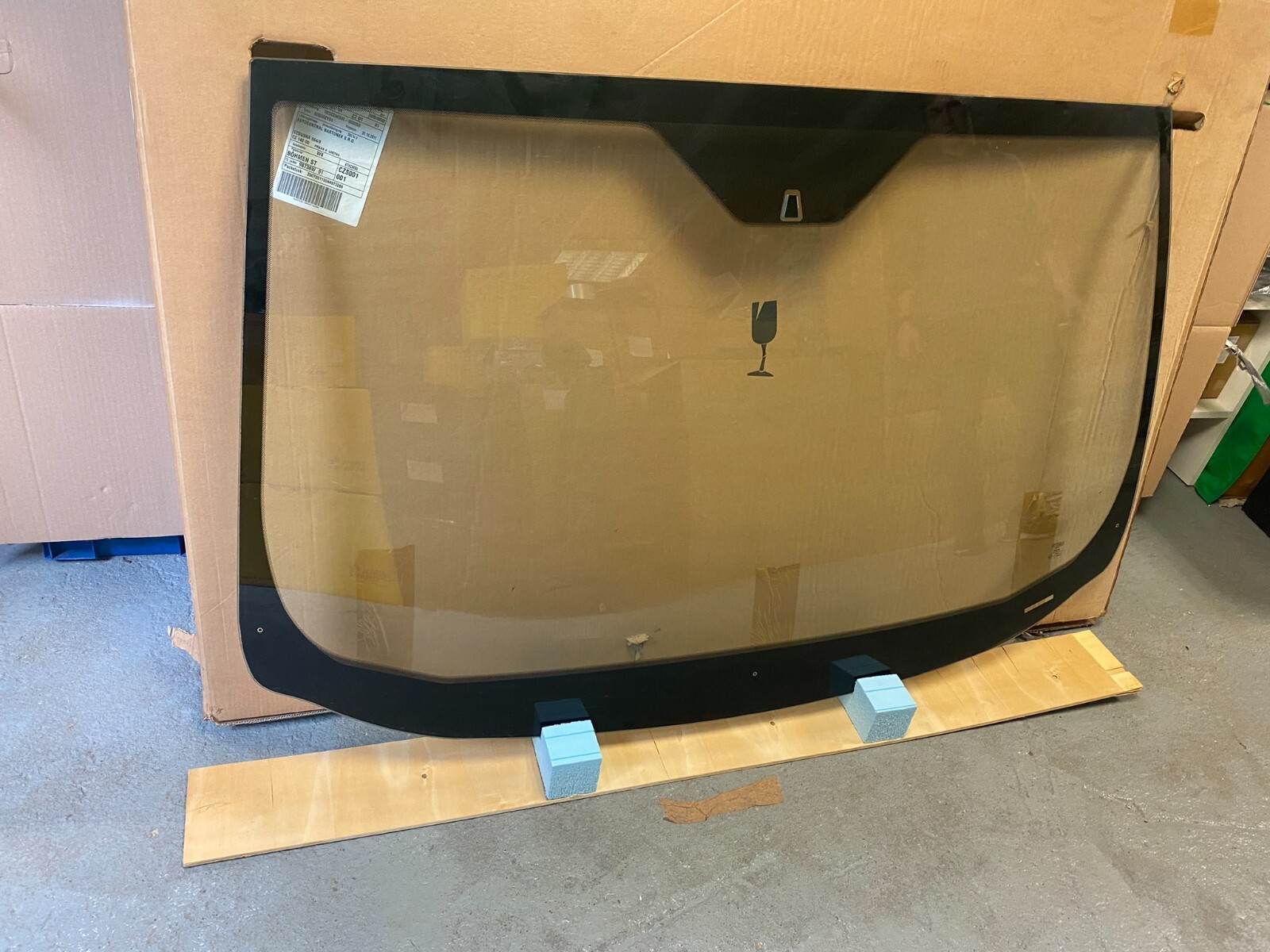 CITROEN PEUGOT FIAT FRONTSCHEIBE WINDSCHUTZSCHEIBE 8116QP -8116 QP 2739AGSV NEW! - Obrázek 3