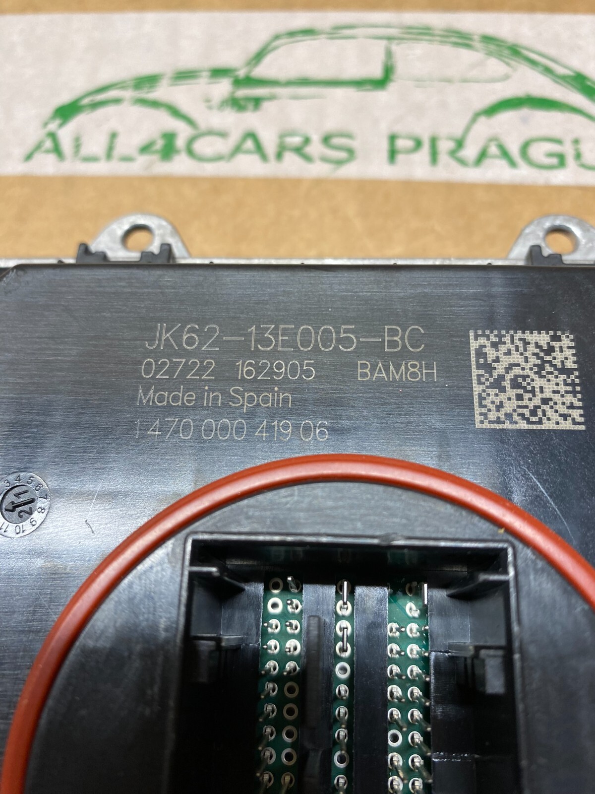 LANDROVER/JAGUAR STEUERGERÄT STEUERMODUL SCHEINWERFER JK62-13E005-BC ORIG.NEU!! - Obrázek 3