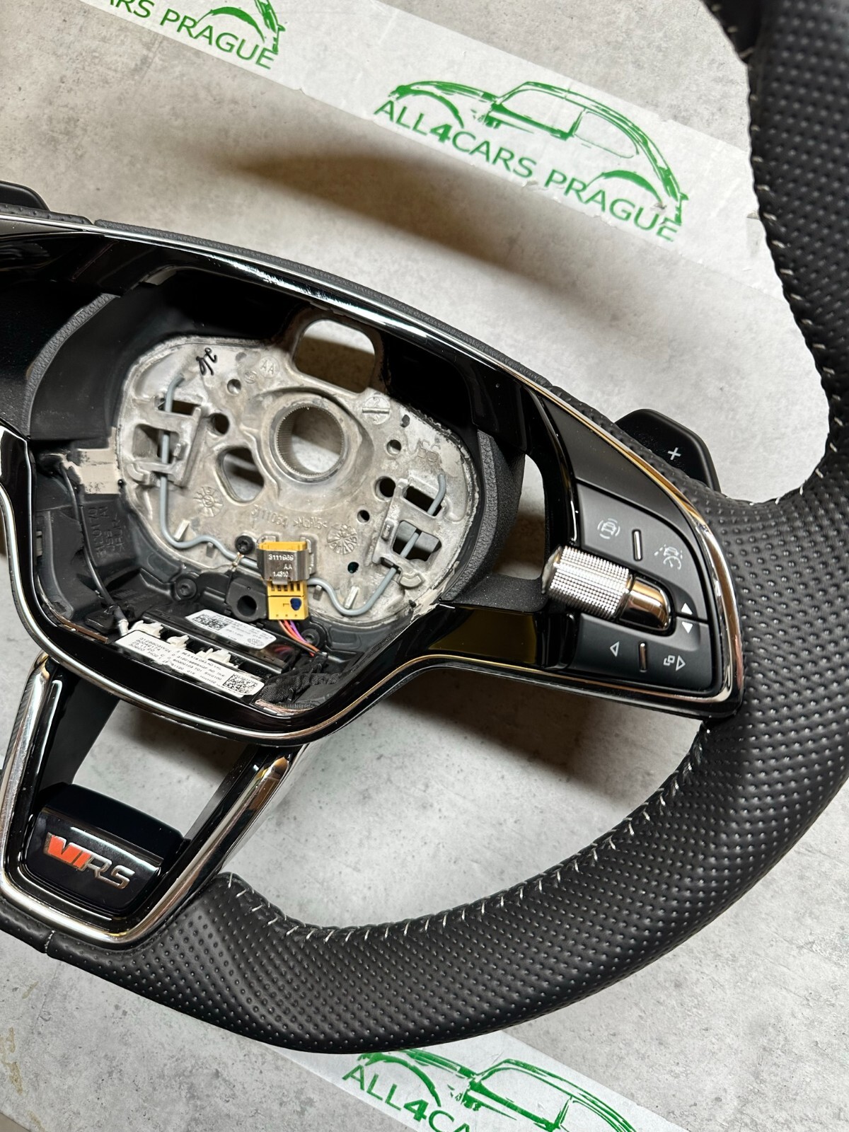 LENKRAD SKODA RS OCTAVIA IV, KODIAQ, SUPERB DSG MULTIFUNKTION LEDER 5E3419093AD - Obrázek 4