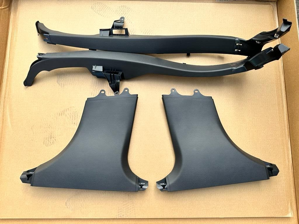 MERCEDES BENZ C W205 A +B + C PILLAR TRIM BLACK A205 69 06 101......SET - Obrázek 3