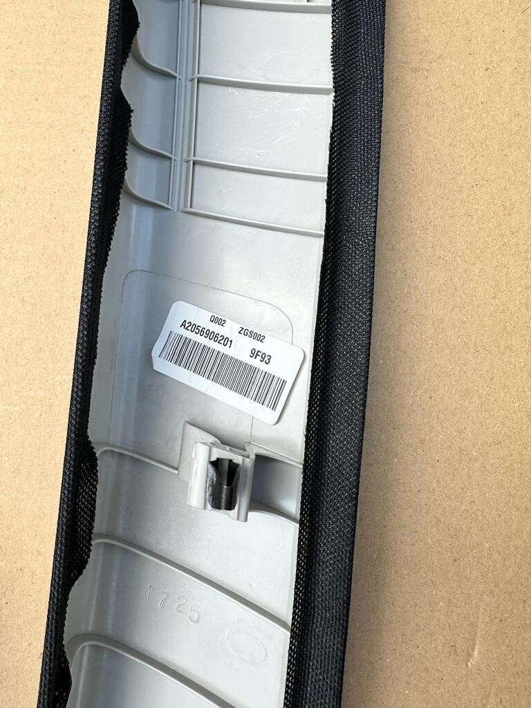 MERCEDES BENZ C W205 A +B + C PILLAR TRIM BLACK A205 69 06 101......SET - Obrázek 23