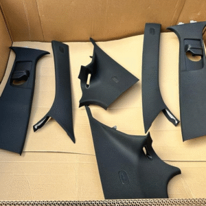 MERCEDES BENZ C W205 A +B + C  PILLAR TRIM BLACK A205 69 06 101......SET