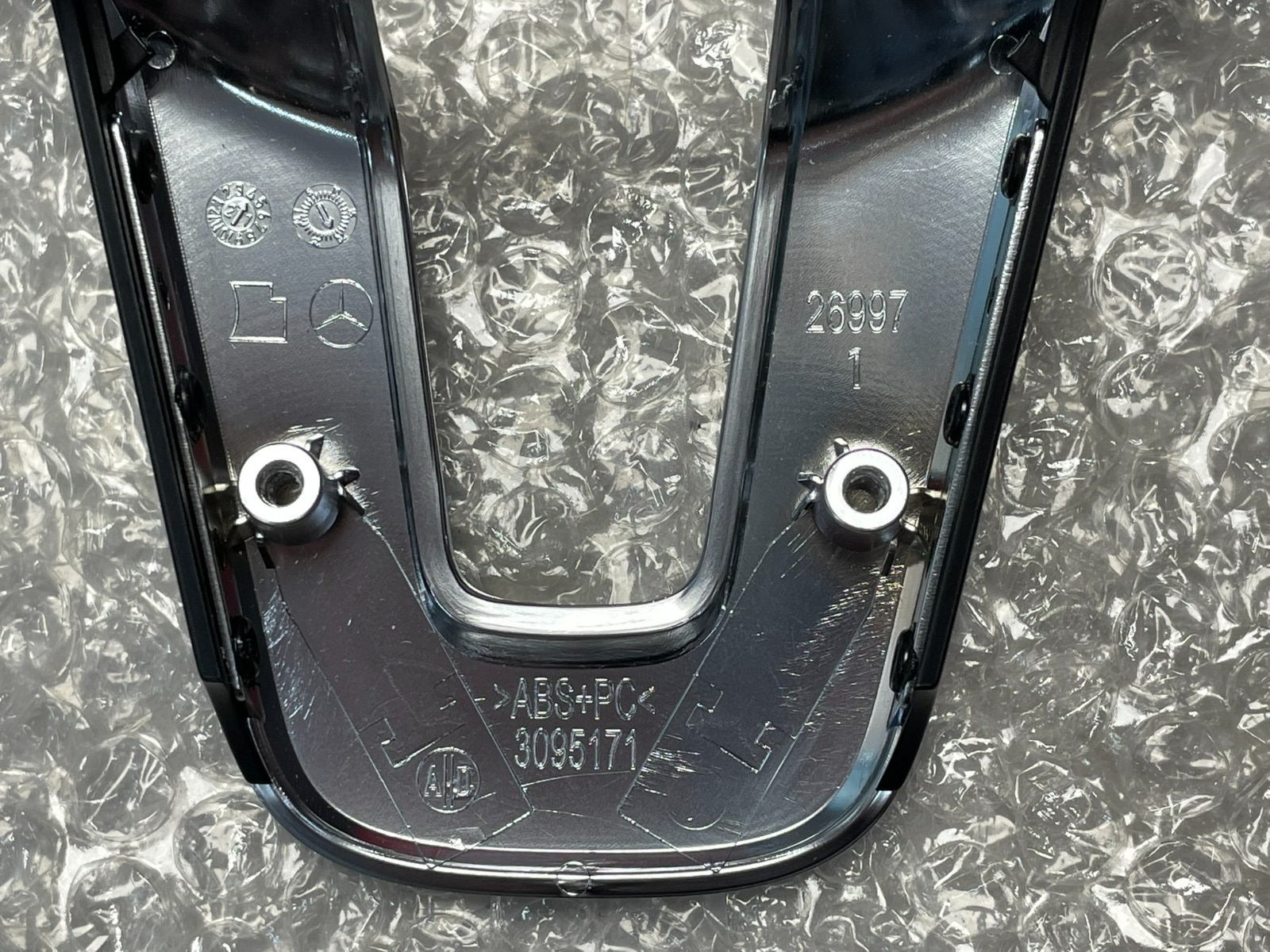 MERCEDES BENZ LENKRAD ABDECKUNG STEERING WHEEL COVER ORIG.MB PART - Obrázek 21