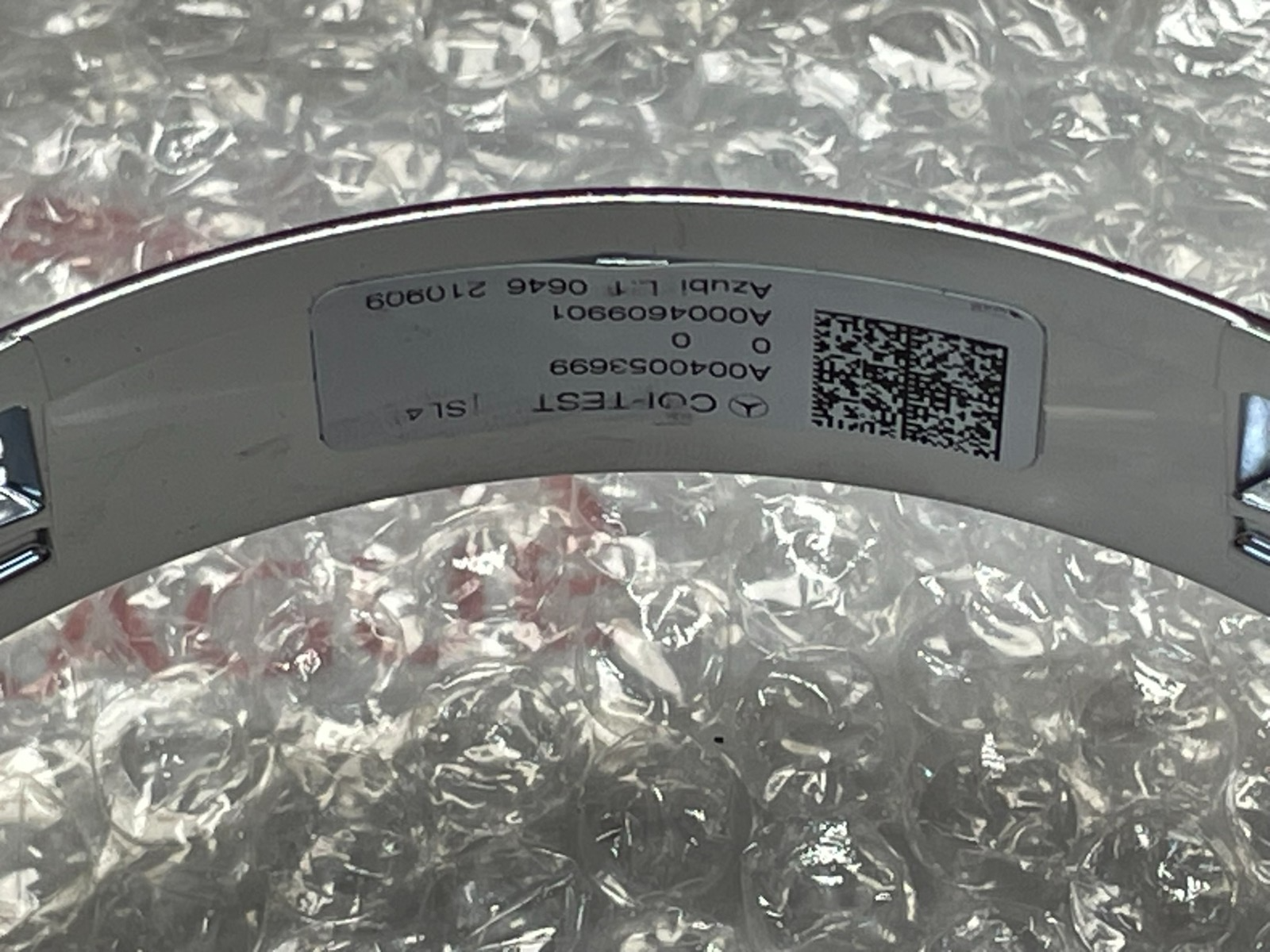 MERCEDES BENZ LENKRAD ABDECKUNG STEERING WHEEL COVER ORIG.MB PART - Obrázek 24