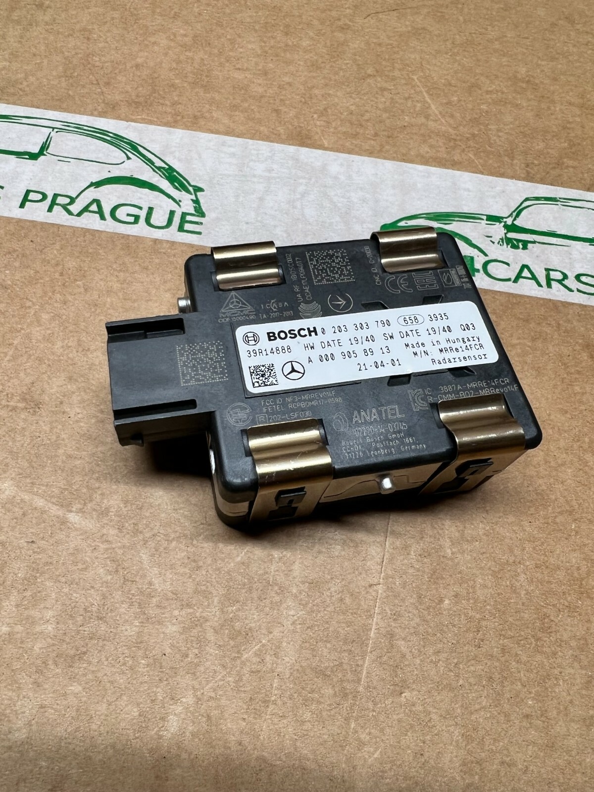 MERCEDES-BENZ RADARSENSOR DISTRONIC A0009058913 ORIGINAL NEU!! - Obrázek 3