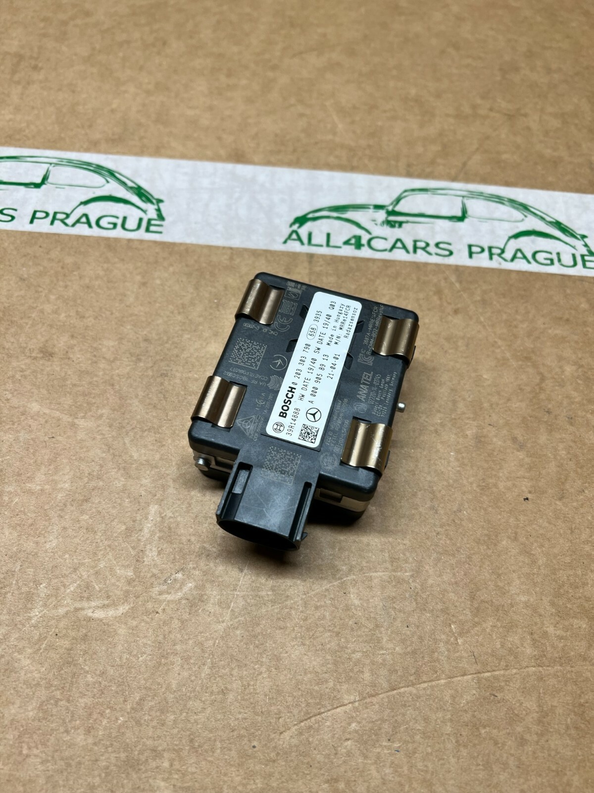 MERCEDES-BENZ RADARSENSOR DISTRONIC A0009058913 ORIGINAL NEU!! - Obrázek 4