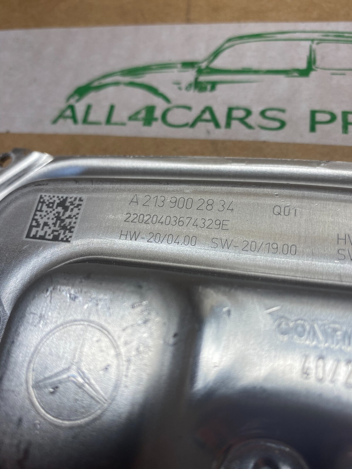 MERCEDES SCHEINWERFER STEUERGERÄT A2139002834 ORIGINAL NEU!!! - Obrázek 3