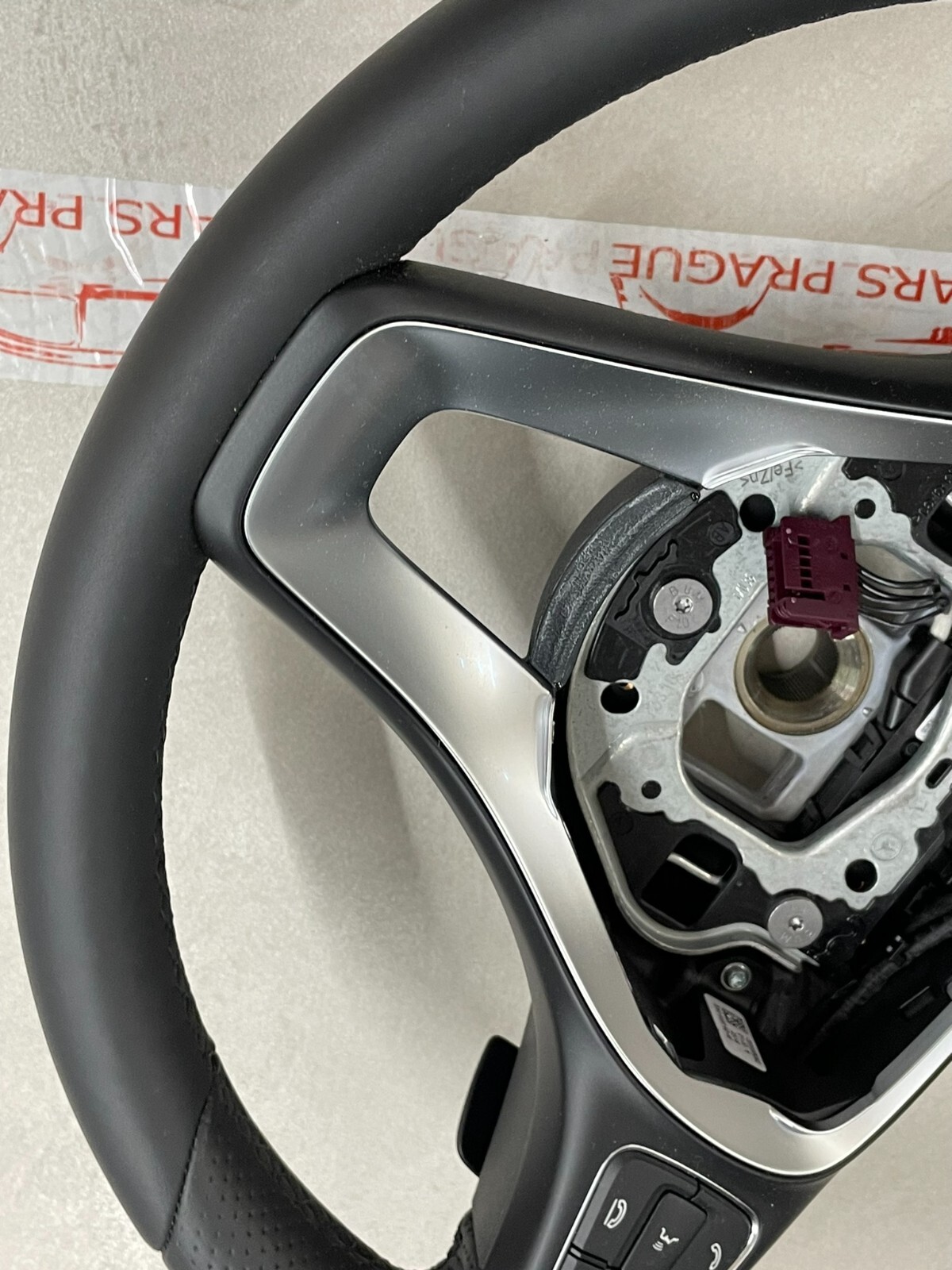 MERCEDES W 205 C 253 GLC SPORT LEDER LENKRAD MIT PADELS A0024606903 FAST NEU ... - Obrázek 13